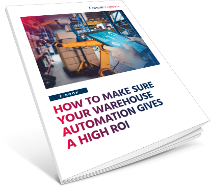Cover of e-book how to make sure your warehouse automation give a high roi