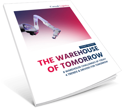 cover of the trend report the warehouse of tomorrow 