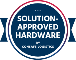 Solution approved hardware by consafe logistics logo 